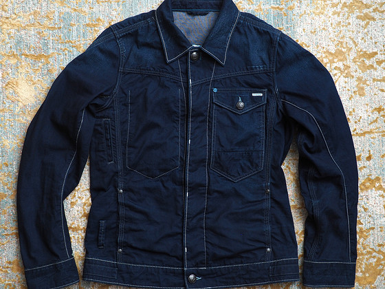 Джинсовая куртка G-Star RAW серии RAW ORGANIC, размер L