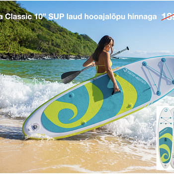 Летняя распродажа SUP-досок Spinera и аксессуаров в конце сезона