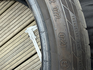 255/35 R19 Continental Conti Sport Contact SP 3 летние шины (5 фото из 5)