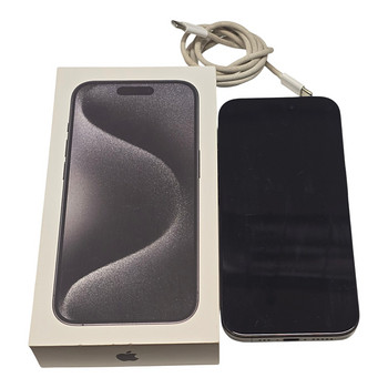 Nutitelefon Apple iPhone 15 Pro 128GB Aku 85% + Karp + USB