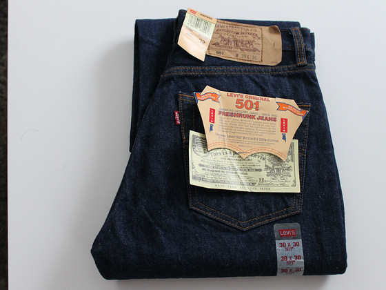 Джинсы Levis Strauss 501, размер 30''