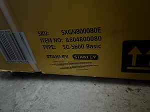 Müüa UUS bensiinigeneraator Stanley SG 5600 , 5kW (1 foto / 3)