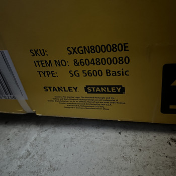 Müüa UUS bensiinigeneraator Stanley SG 5600 , 5kW
