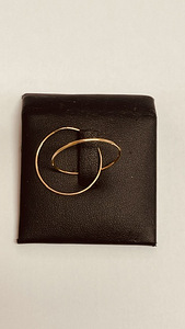 Золотые серьги 585*0,4 гр (2 фото из 4)
