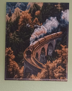 Картины алмазной мозайки(готовые)40×50 (2 фото из 7)