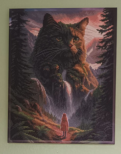 Картины алмазной мозайки(готовые)40×50 (3 фото из 7)