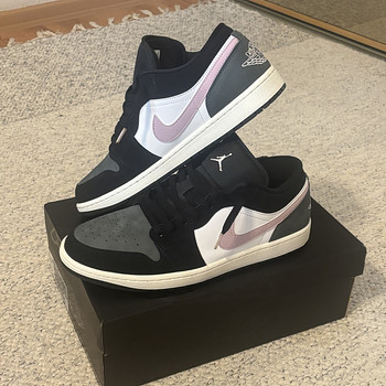 Air Jordan 1 Low SE “Black Iced Carmine” 45