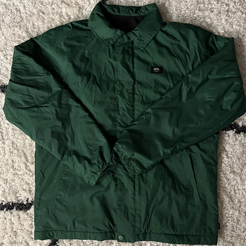Vans Reversible Torrey Jacket In Green and Black