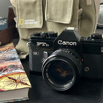 Canon FTb QL и Canon FD 50/1.2