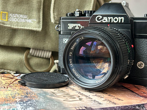 Canon FTb QL and Canon FD 50/1.2 (3 foto / 5)