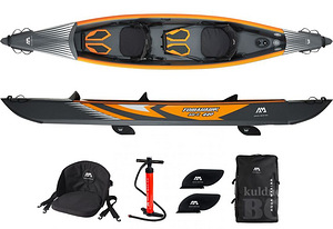2-kohaline täispuhutav kajakk Aqua Marina Tomahawk Air-K 440 (1 foto / 2)