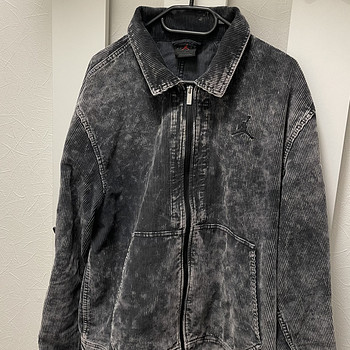 Jordan Corduroy Jacket Rare Washed Black | L