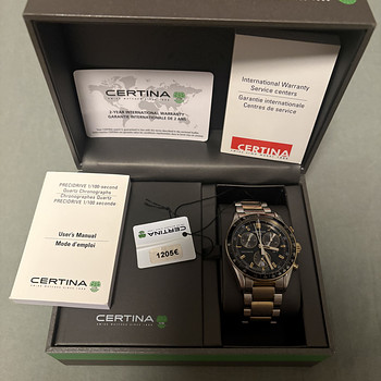 Käekellad Certina DS-2 Chronograph