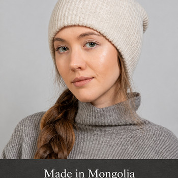 Шапка из 100% шерсти яка • Монголия