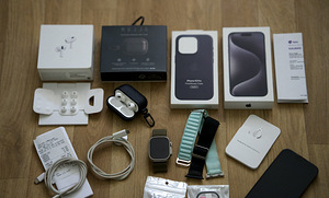 iPhone 15 Pro + Apple Watch Ultra 2 + AirPods Pro 2 (3 foto / 4)