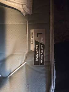 Bauer Vapor X2.7 JR L - väravavahi põlvekaitsmed - щитки (3 foto / 3)