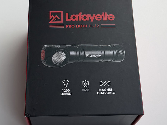 Lafayette Pro Light HL-12 Headlamp 1200 Lumen IP68