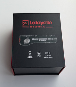 Lafayette Pro Light HL-12 Headlamp 1200 Lumen IP68 (1 foto / 5)