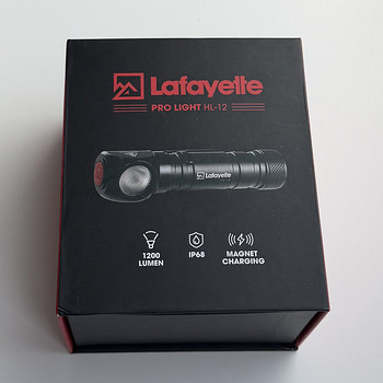 Lafayette Pro Light HL-12 Headlamp 1200 Lumen IP68