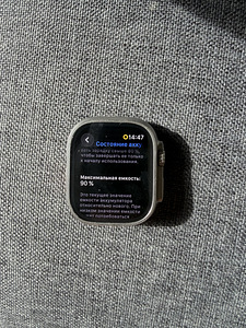 Apple Watch Ultra 49 mm titaanist (aku 90%) + rihm (1 foto / 2)