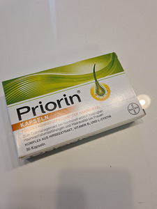 Priorin - juuksevitamiinid, 30 tk, Saksamaa (1 foto / 4)