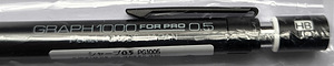 Pentel Graph 1000 for Pro PG1005 0,5 мм Япония + 40 грифелей (4 фото из 9)