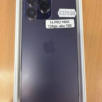 Apple iPhone 14 Pro Max 128Gb фиолетовый, в хорошем состоянии