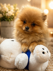 Pomeranian spitz (4 foto / 4)