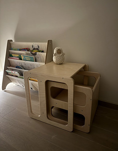 Стол и стул Montessori | Cube Chair & Table Set | как НОВЫЙ (4 фото из 7)