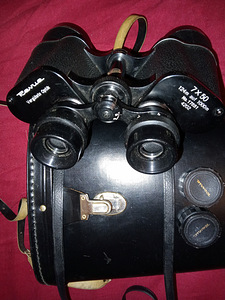 Jaapani binokkel 7x50, eksport Saksamaale, 1970. aastad (2 foto / 9)
