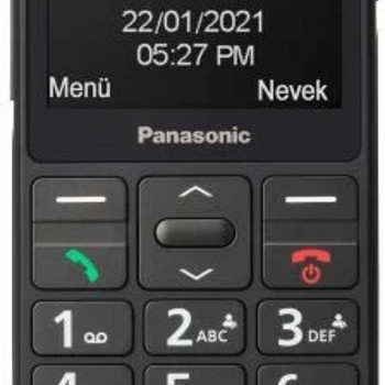 Mobiiltelefon Panasonic KX-TU160 suur ekraan, suured nupud, SOS