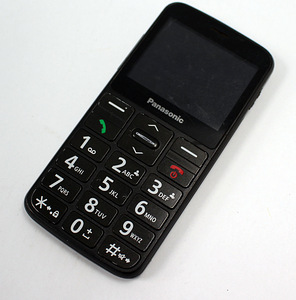 Mobiiltelefon Panasonic KX-TU160 suur ekraan, suured nupud, SOS (2 foto / 3)