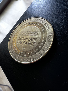 Сувенирная монета MONNAIE DE PARIS 2012 года, Париж (2 фото из 4)