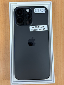Apple iPhone 16 Pro Max 256Gb Black V heas korras (1 foto / 2)