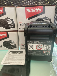 Makita BL 4020 2.0 Ah оригинальная, новая батарея. (5 фото из 5)