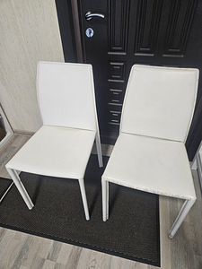 Кожаные стулья Calligaris, 2 шт. (1 фото из 10)