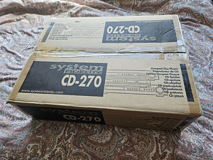 CD-плеер SYSTEM FIDELITY CD-270 (2 фото из 10)