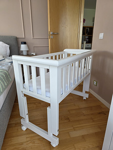 Прикроватная кроватка Troll Bedside Crib Sun (+ матрас и 2 простыни на резинке) (1 фото из 4)