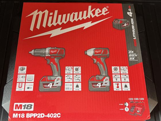 Milwaukee M18 BPP2D- 402C UUS