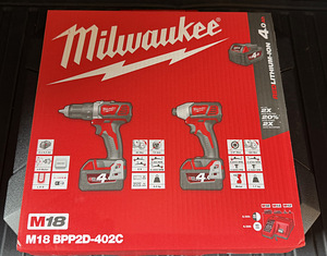 Milwaukee M18 BPP2D- 402C UUS (1 foto / 2)