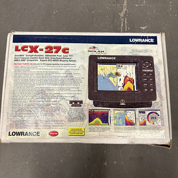 Картплоттер-эхолот Lowrance LCX-27C (Полный комплект)