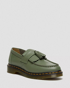 Dr. Martens Adrian лоферы с кисточками из гладкой кожи с жёлтой строчкой (8 фото из 8)