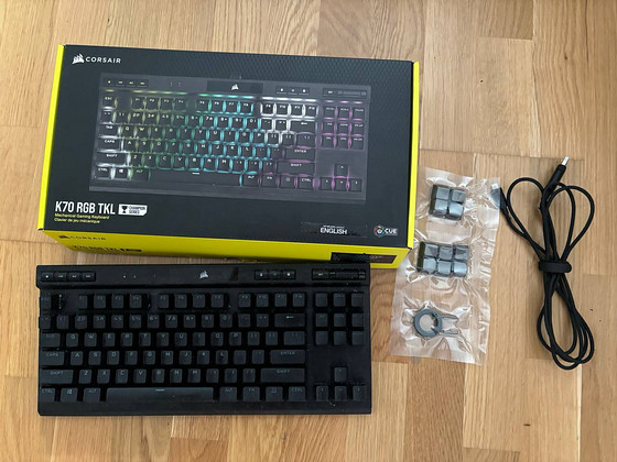 Mehaaniline klaviatuur Corsair K70 RGB TKL