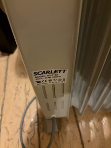 Õliradiaator Scarlett sc -1162 2500W (11 sektsiooni) (1 foto / 3)