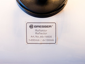 Teleskoop BRESSER Pegasus 130/650 EQ3 (5 foto / 5)