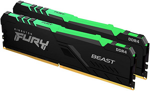 (RAM) Kingston Fury Beast, DDR4, 16 GB, 3600 MHz (1 foto / 1)