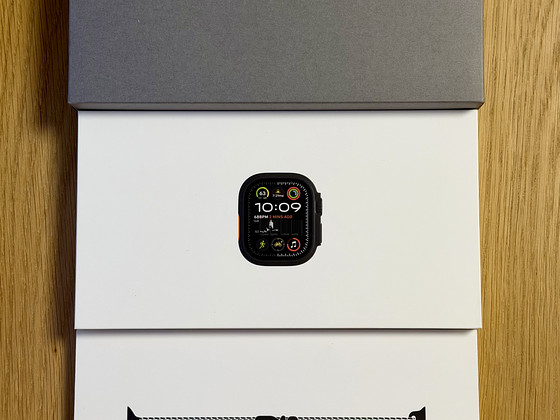 Apple Watch Ultra 2 Black Ti Milanese Loop, как новый! Аккум
