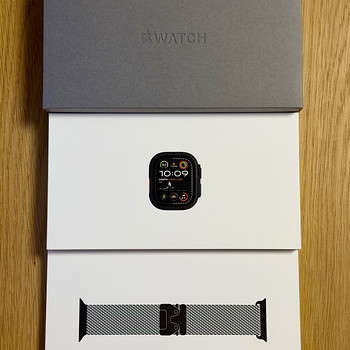Apple Watch Ultra 2 Black Ti Milanese Lp uueväärne! Aku 100%