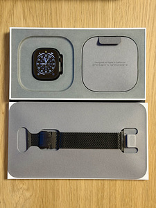Apple Watch Ultra 2 Black Ti Milanese Lp uueväärne! Aku 100% (2 foto / 8)
