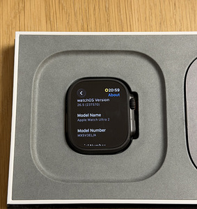 Apple Watch Ultra 2 Black Ti Milanese Lp uueväärne! Aku 100% (5 foto / 8)